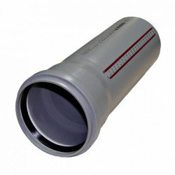 Труба канализационная Ostendorf d110x250 мм пластиковая для внутренней канализации