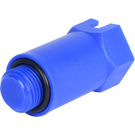 Пробка длинная 1/2, синяя STOUT SFA-0035 